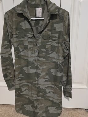 SO Olive Green Camo Jacket